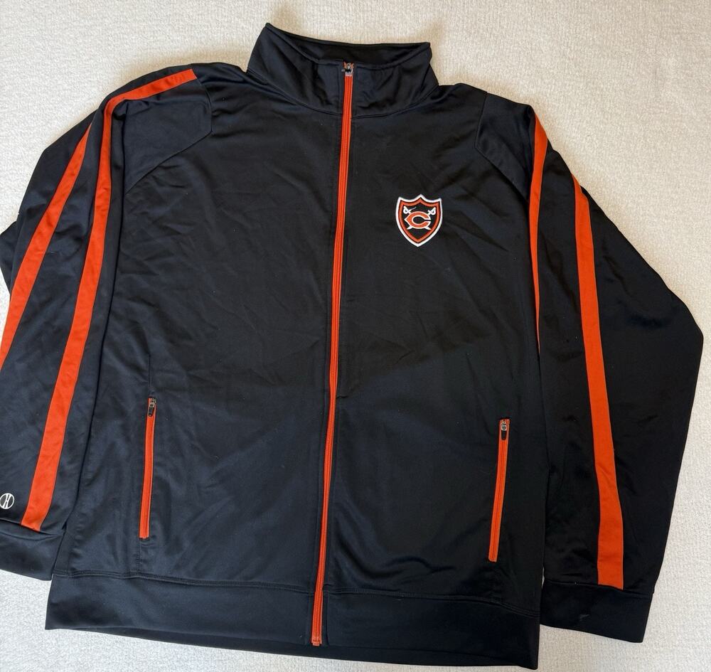 Coldwater Cavaliers High School Track Jacket Mens XL zip up athletic Performance